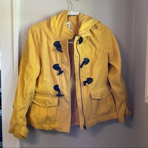 Empyre brand coat. New with tags. Yellow color. Smoke free home. Women’s large.
